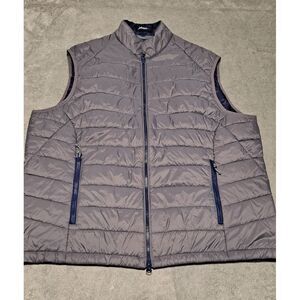 johnnie-O Gray Quilted Vest